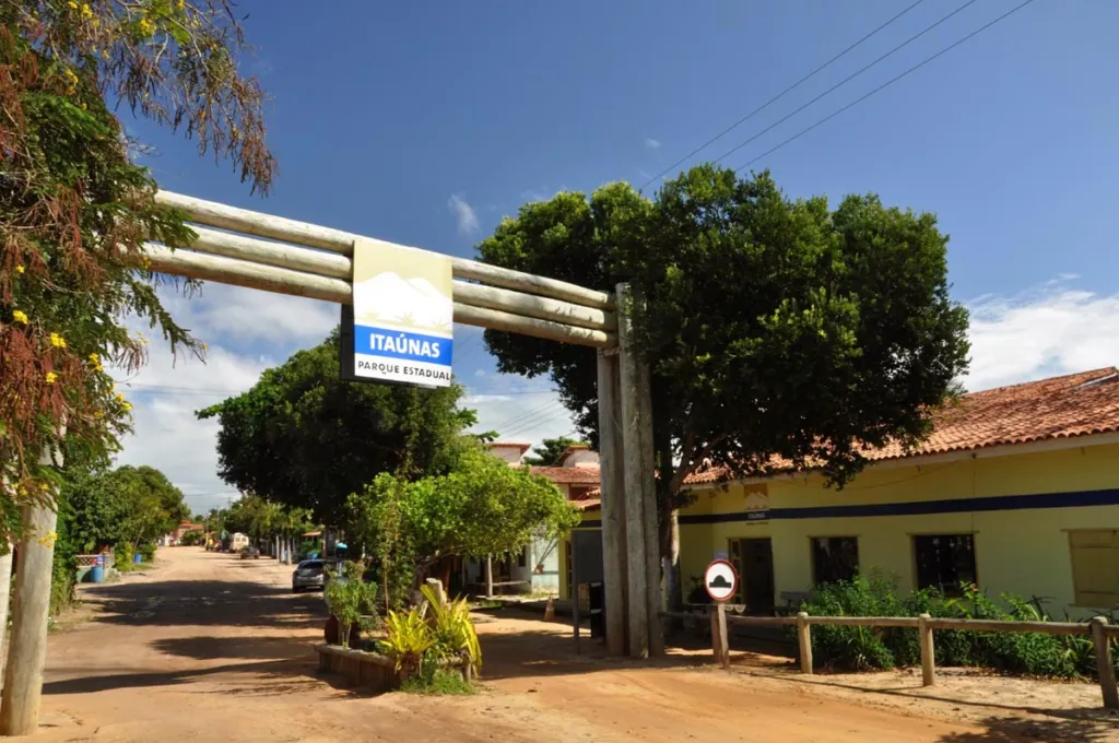 As dunas que avançaram sobre a vila antiga