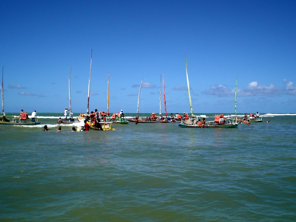 Praia de Pajuçara, em Maceió