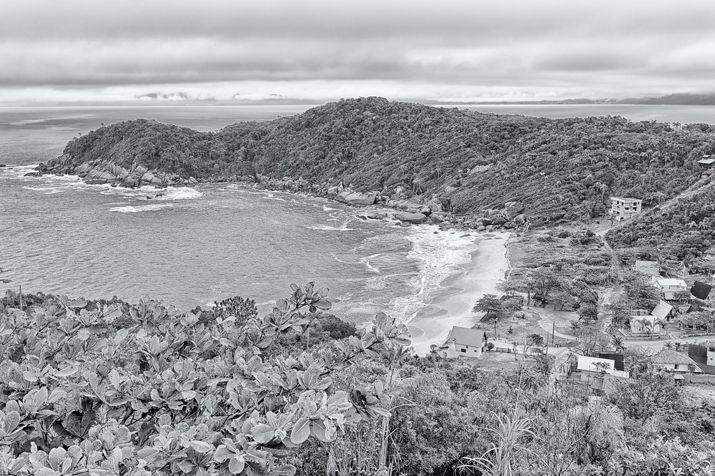 Praia da Tainha, em Bombinhas