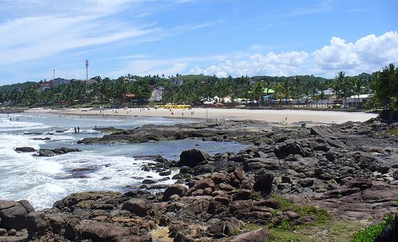 Praia de Batuba, em Ilhéus