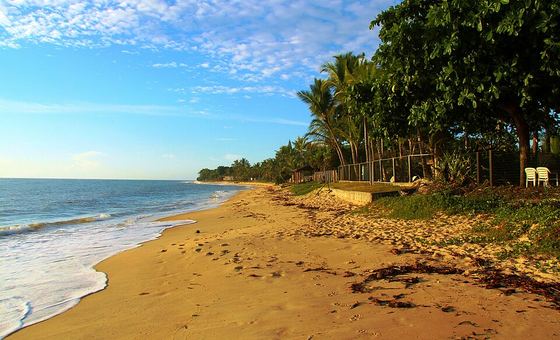Praia de Araçaípe, em Porto Seguro