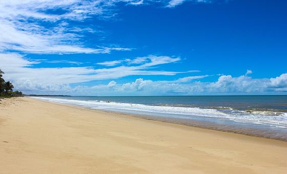 Praia Novo Prado, em Prado