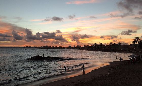 Praia de Itapuã, em Salvador