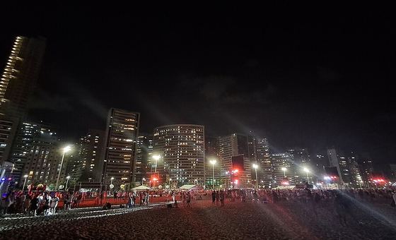 Aterro da Praia de Iracema, em Fortaleza