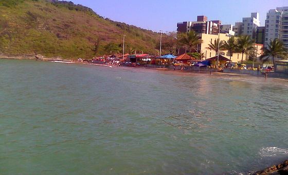 Praia da Cerca, em Guarapari