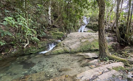 Cachoeira da Santa, em Pirenópolis