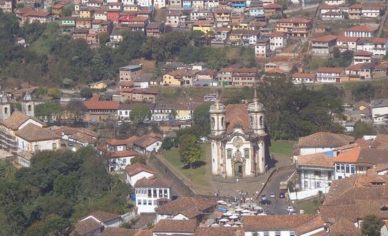 Mirante do Morro São Sebastião, em Ouro Preto