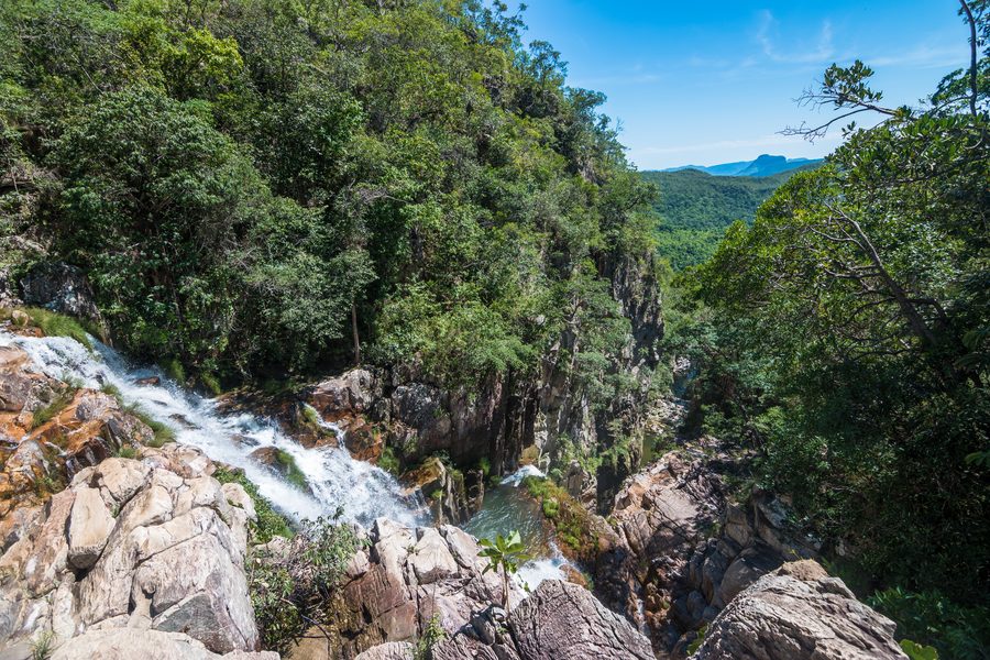 Cachoeira da Capivara, em São João Batista do Glória