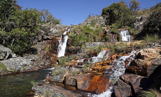 Cachoeira Rasga Canga, em São Roque de Minas
