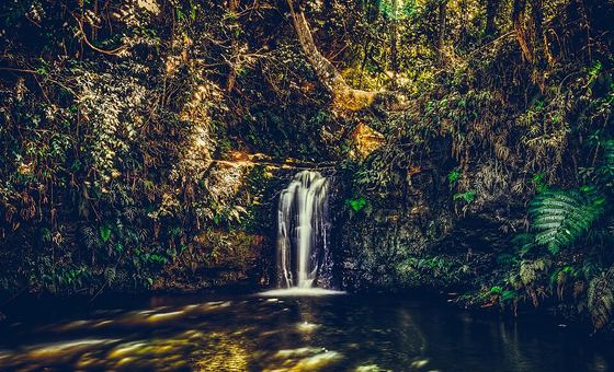 Cachoeira da Lua, em São Tomé das Letras