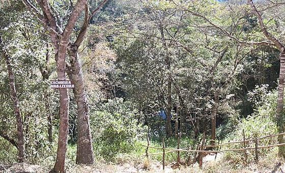 Cachoeira Lua de Mel, em São Tomé das Letras