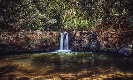 Cachoeira Paraíso, em São Tomé das Letras