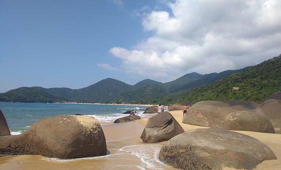 Praia do Cepilho, em Paraty