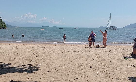 Praia do Pontal, em Paraty