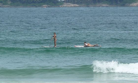 Praia da Enseada, em Guarujá