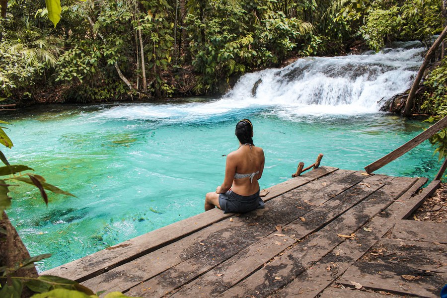 Cachoeira do Formiga, em Mateiros