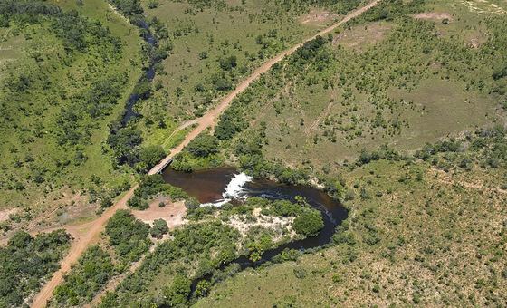 Cachoeira do Soninho, em Ponte Alta do Tocantins